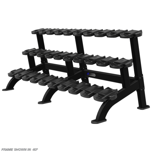 Nautilus - Benches & Racks - Triple Dumbbell Rack - 60