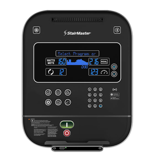 StairMaster LCD-Konsole